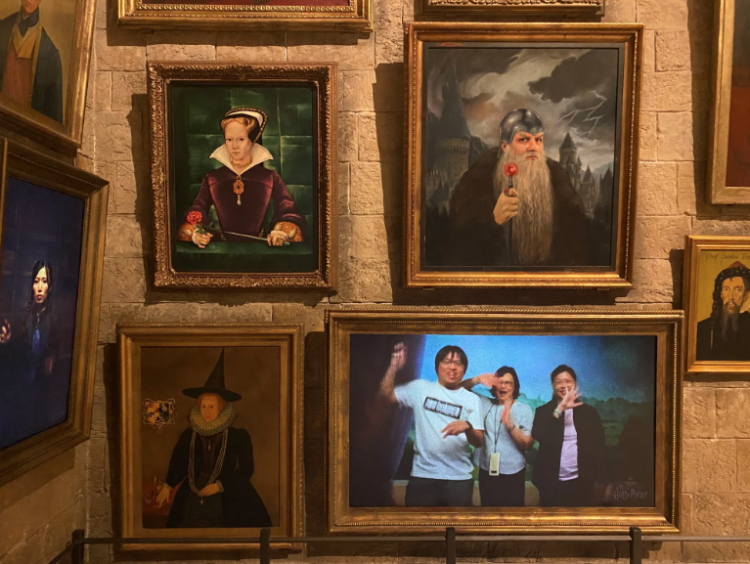 khu vực chụp ảnh